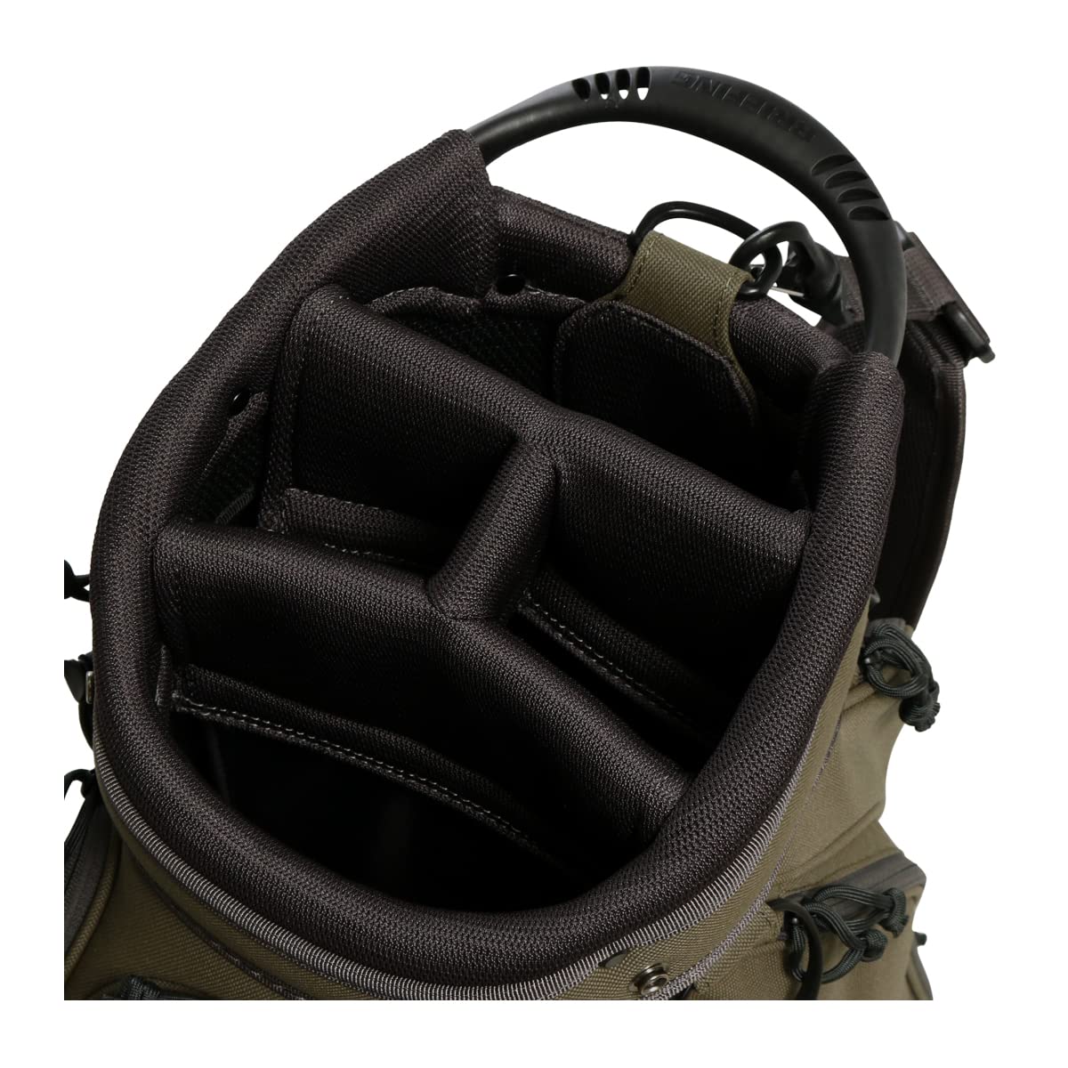 Amazon | [ブリーフィング] ゴルフ キャディバッグ カート型 4分割